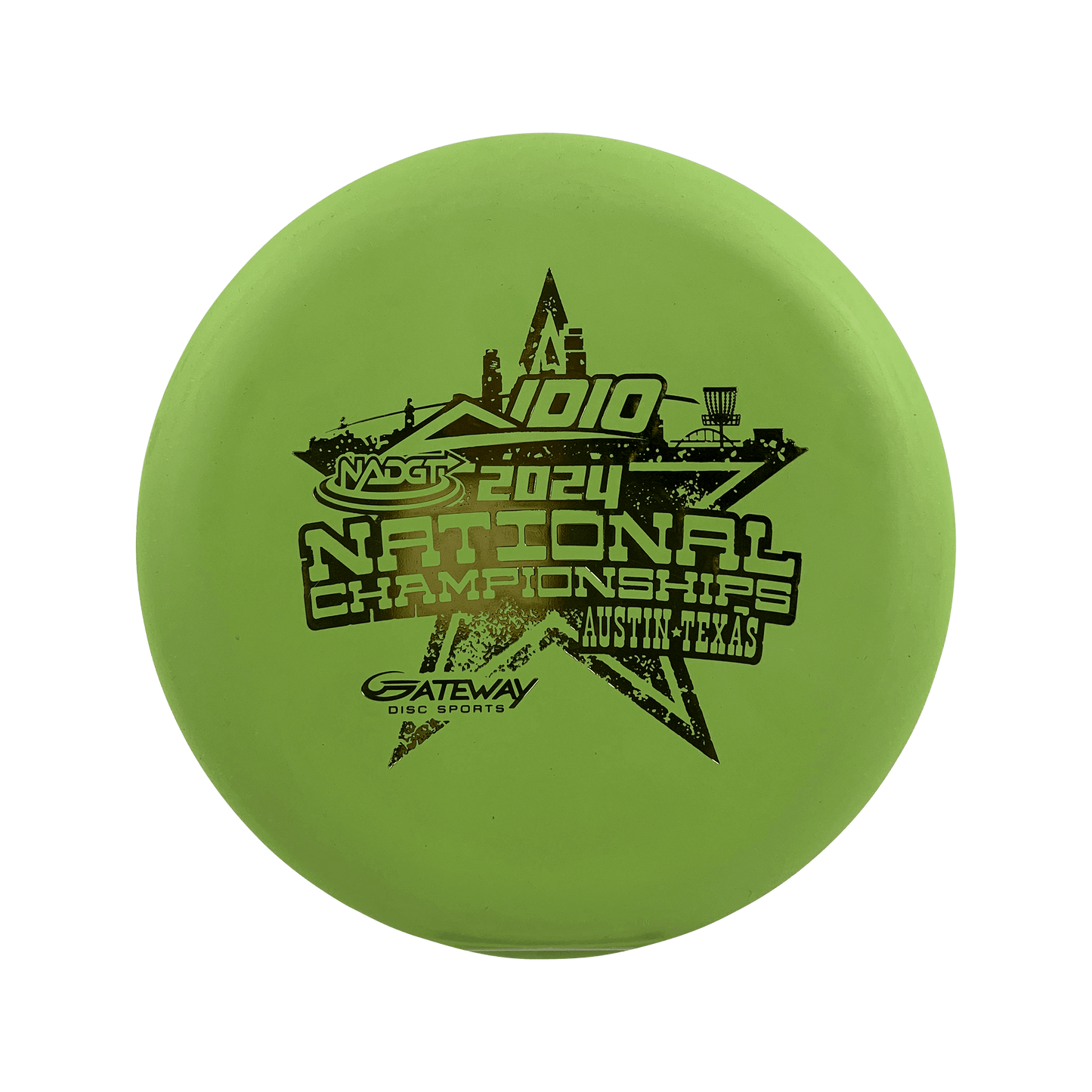 SS Wizard - NADGT National Championship 2024 Disc Gateway lime 173 