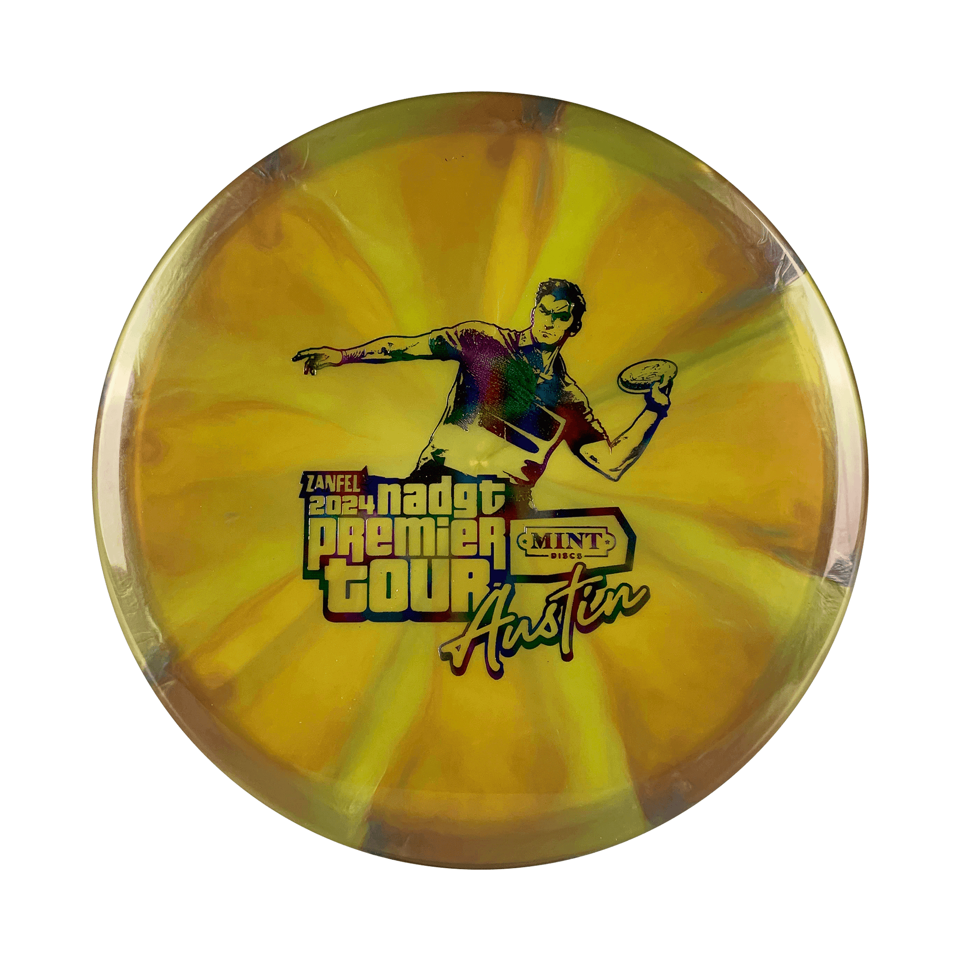 Sublime Swirl Mustang - NADGT Austin Premiere 2024 Stamp Disc Mint Discs multi / yellow 171 