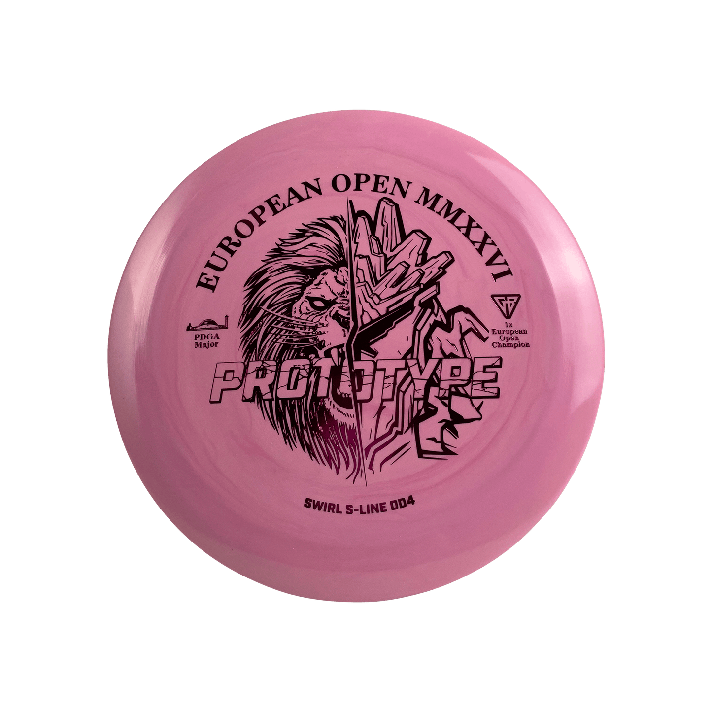 Swirl S-Line DD4 - European Open 2026 Disc Discmania multi / pink 175 