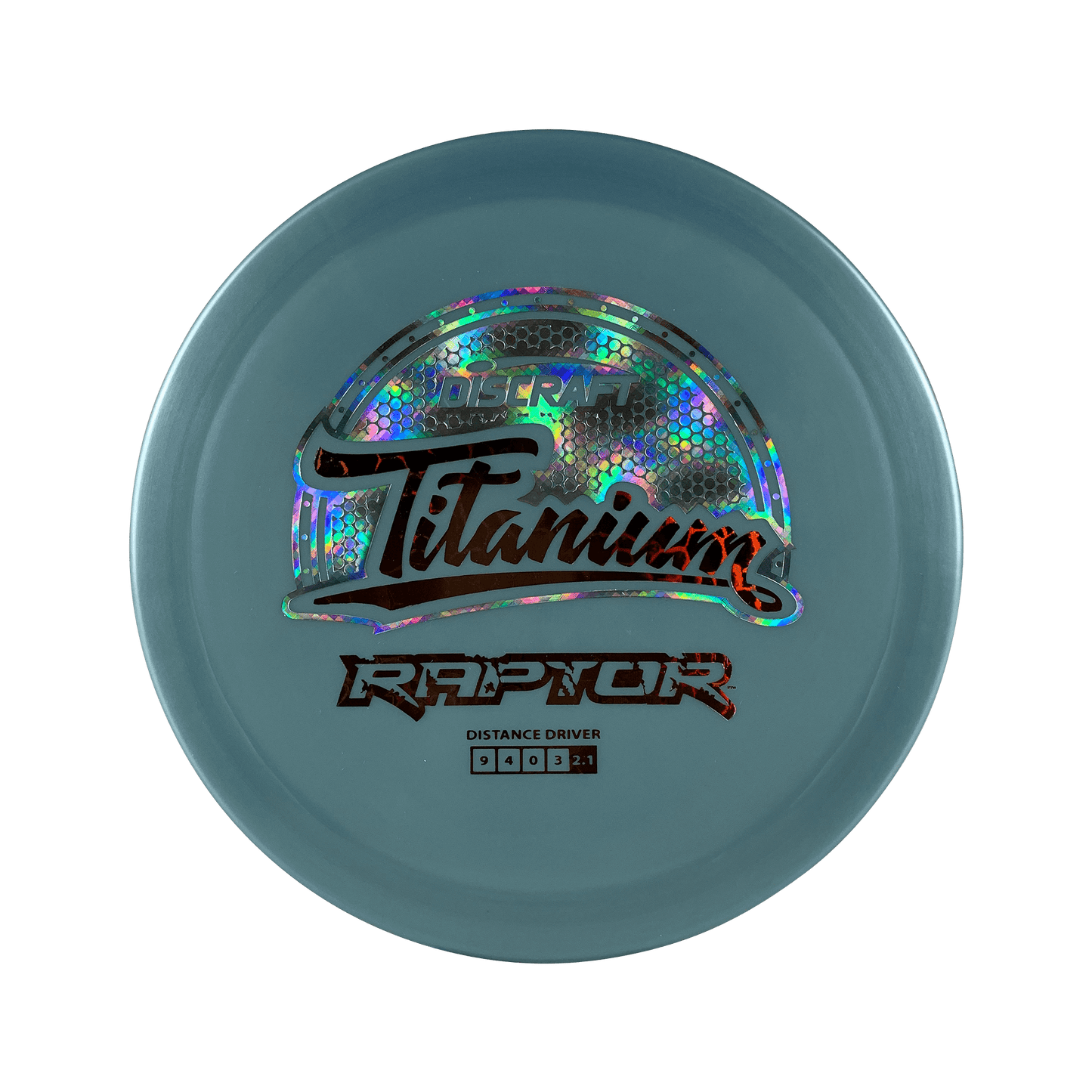 Titanium Raptor Disc Discraft teal 173 