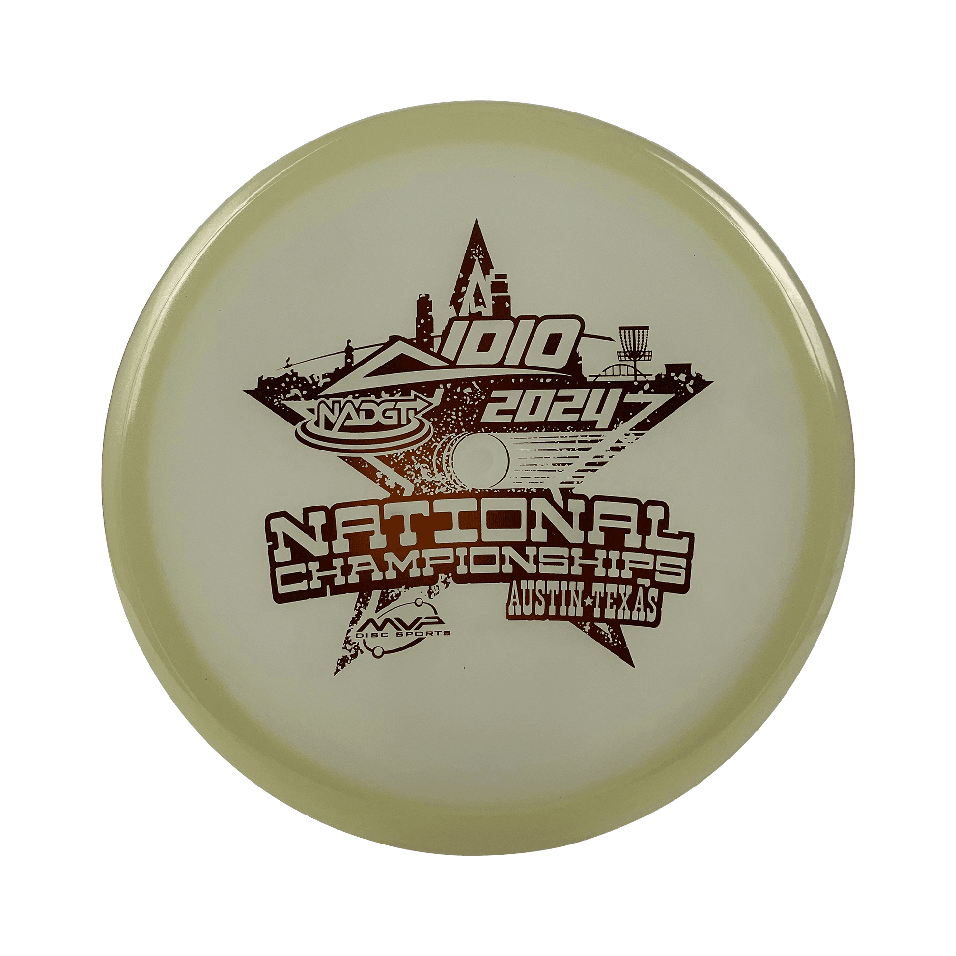 Total Eclipse Hex - NADGT National Championship 2024 Disc Axiom glow 176 