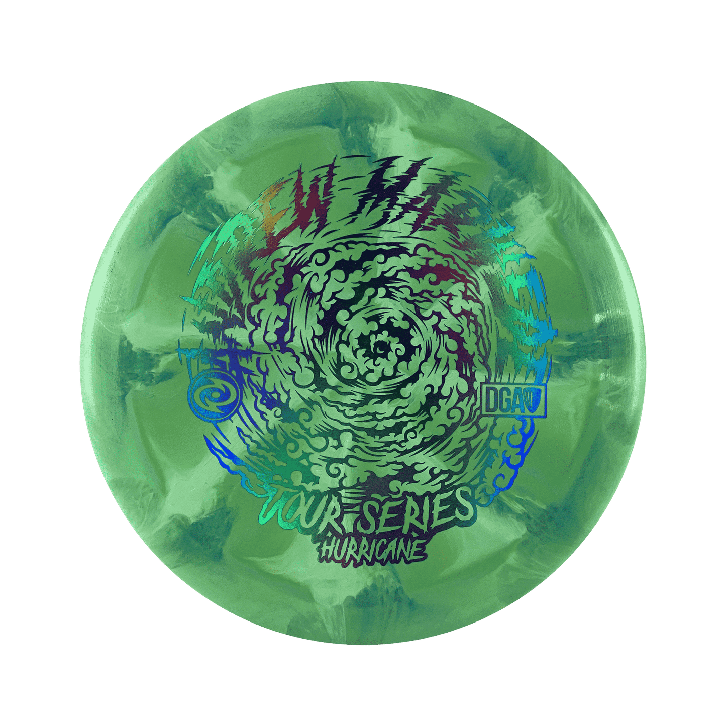 Tour Series Swirl Hurricane - Tour Series Disc DGA light green 173 