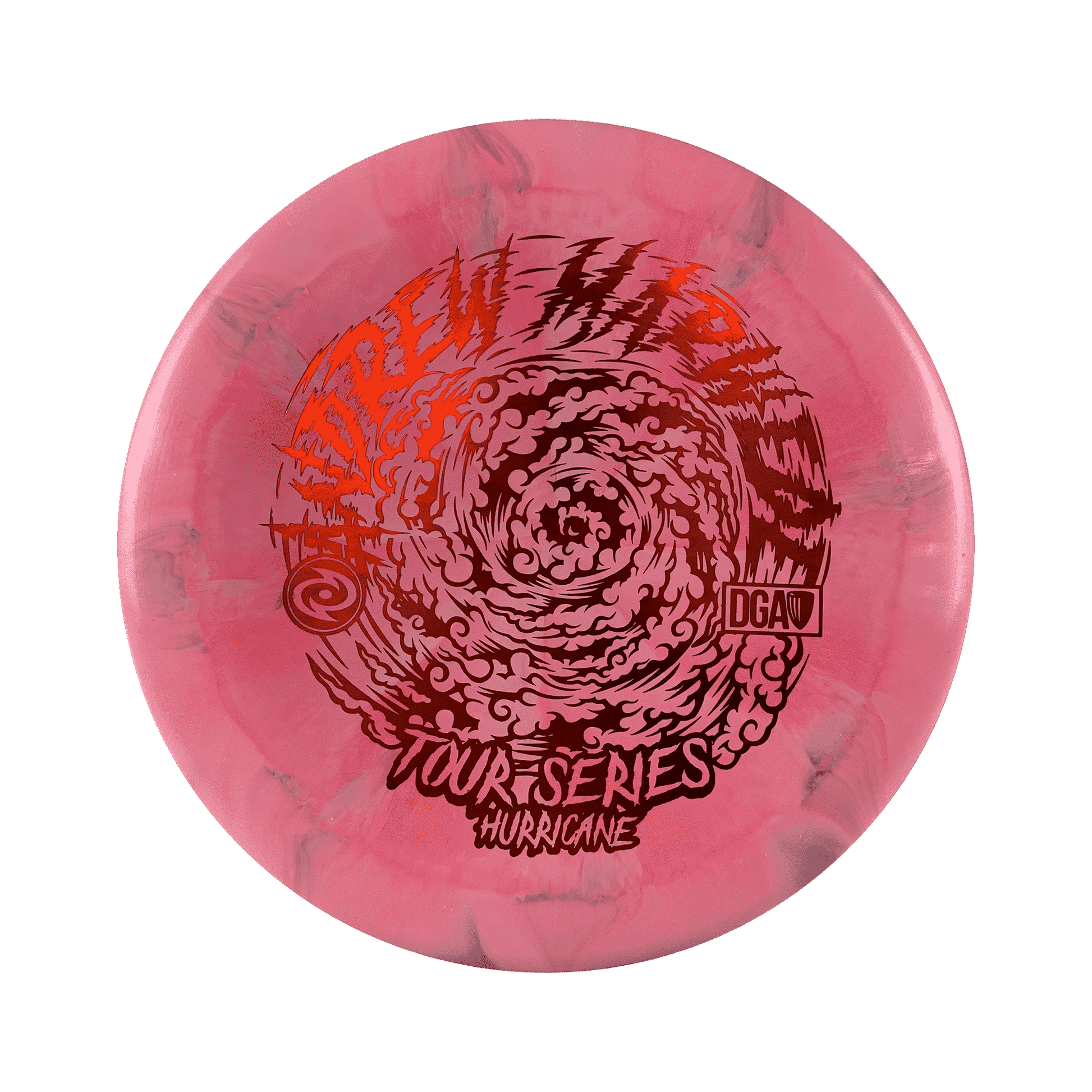 Tour Series Swirl Hurricane - Tour Series Disc DGA pink 170 