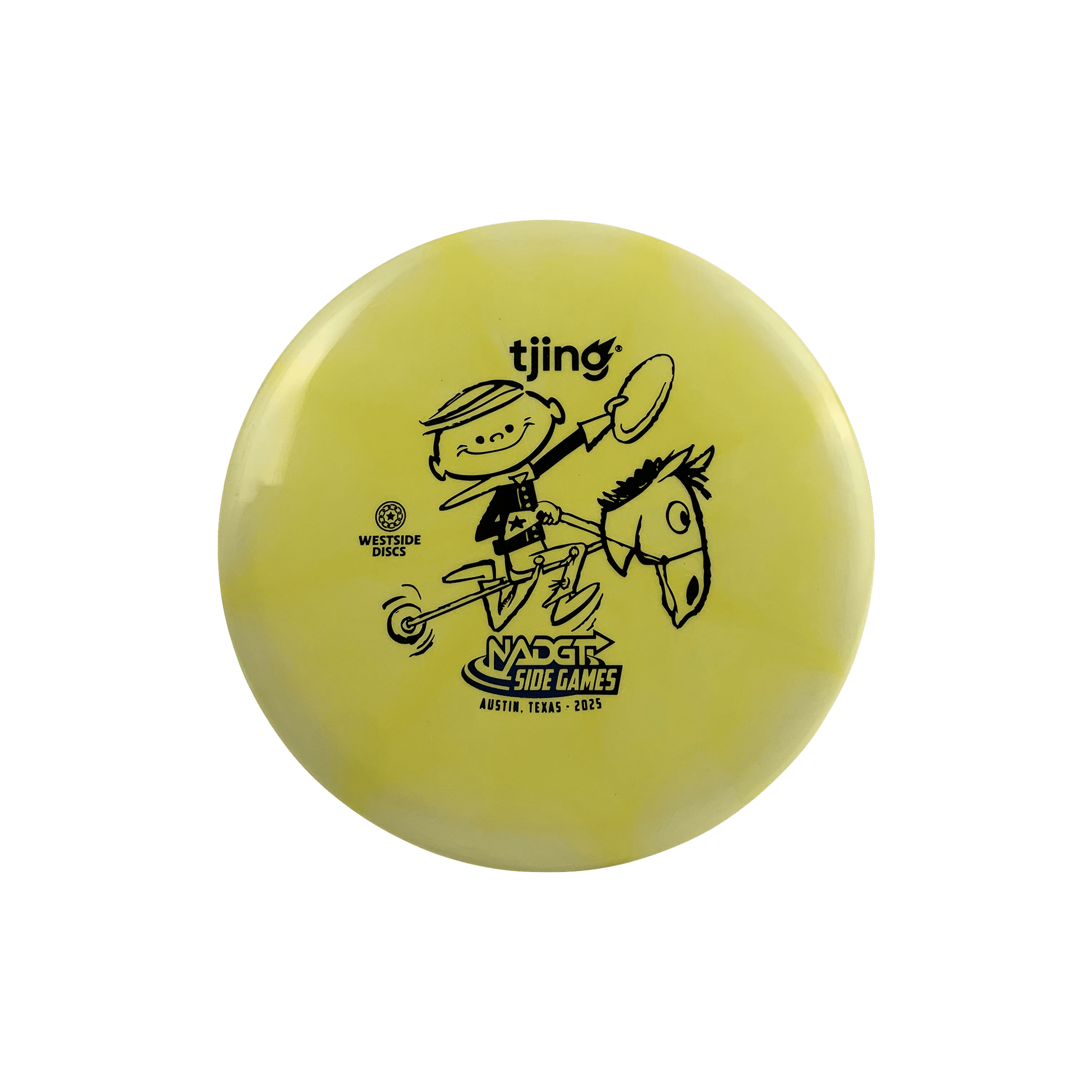 Tournament Burst Bard - NADGT Side Games '25 Hobby Horse Stamp Disc Westside Discs multi / yellow 176.0 