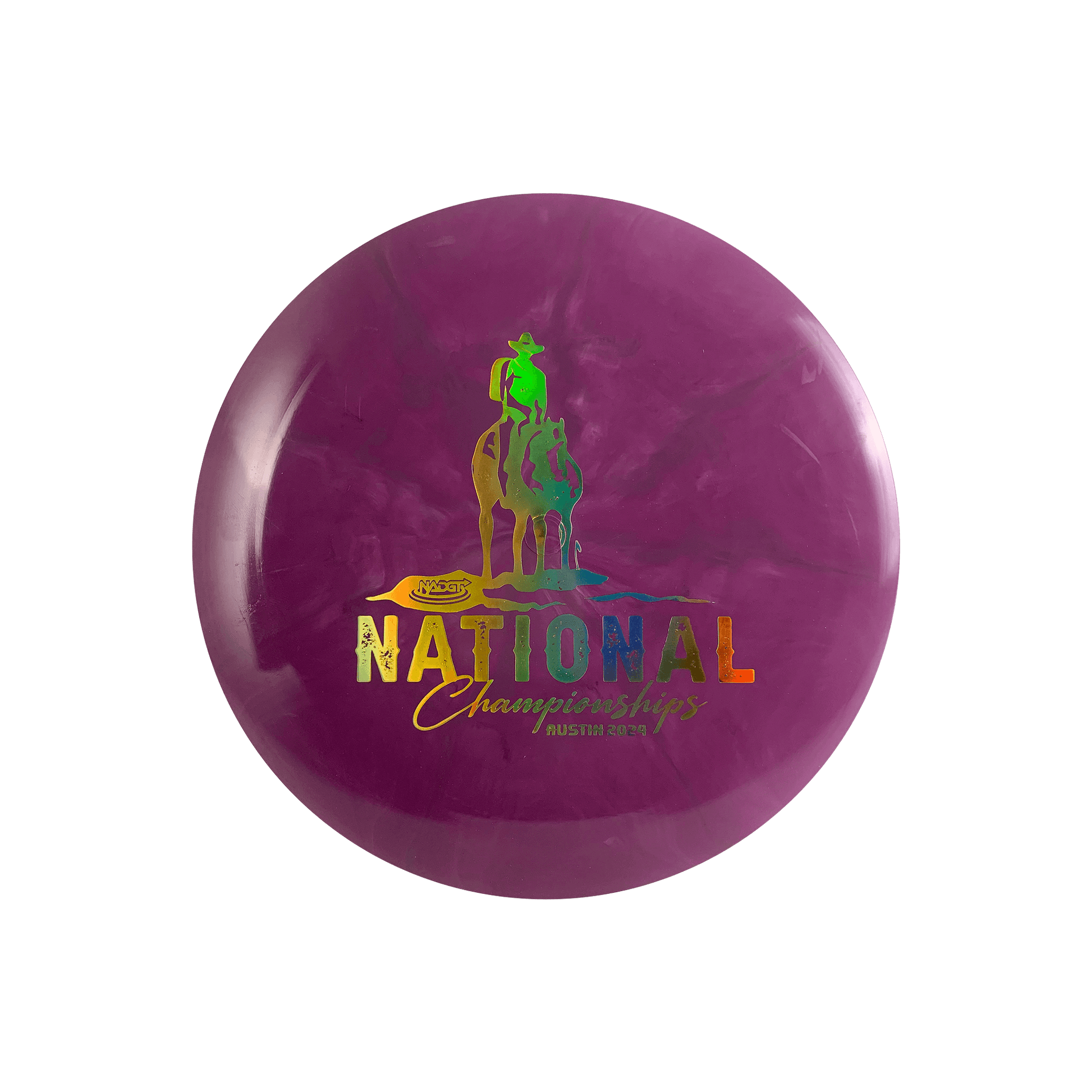 Tournament Burst King - NADGT National Championship 2024 Cowboy Stamp Disc Westside Discs multi / pink purple 175 