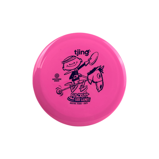 Tournament Longbowman - NADGT Side Games '25 Hobby Horse Stamp Disc Westside Discs pink 165.0 