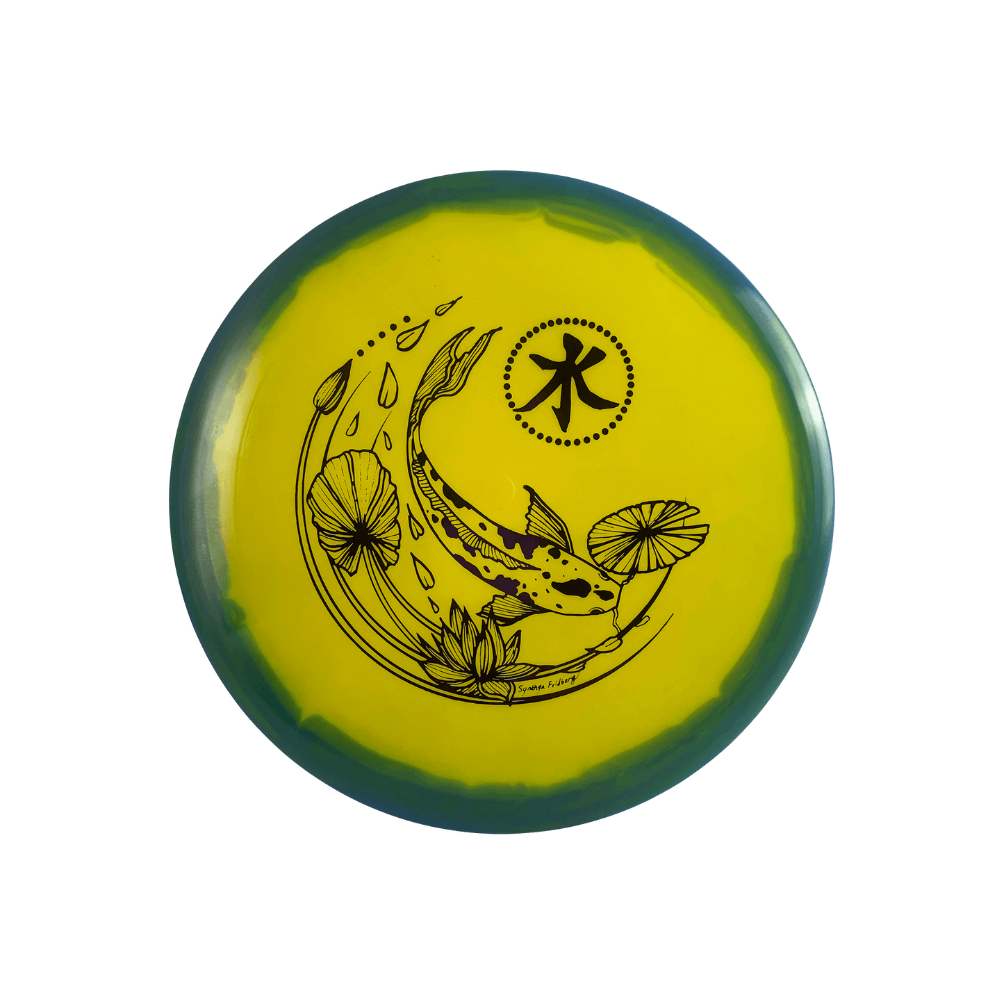 Tournament Orbit Warship - Koi Stamp Disc Westside Discs multi / yellow blue 175 