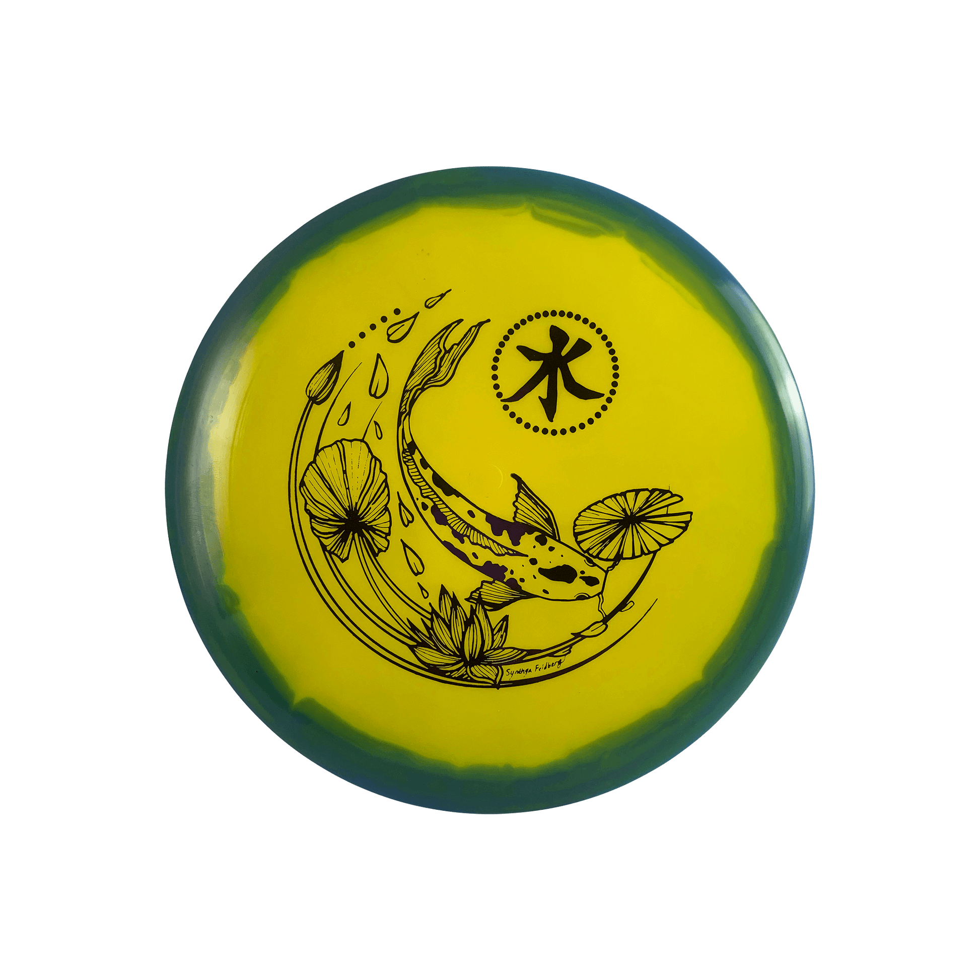 Tournament Orbit Warship - Koi Stamp Disc Westside Discs multi / yellow blue 175 