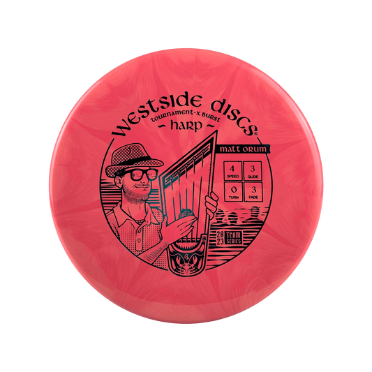 Tournament-X Burst Harp - Matt Orum Team Series Disc Westside Discs multi / red 173 