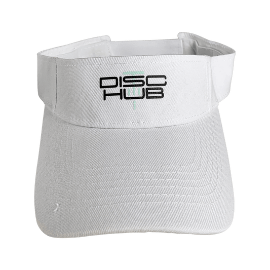 Velcro Visor - DiscHub Bar Stamp Disc DiscHub white 