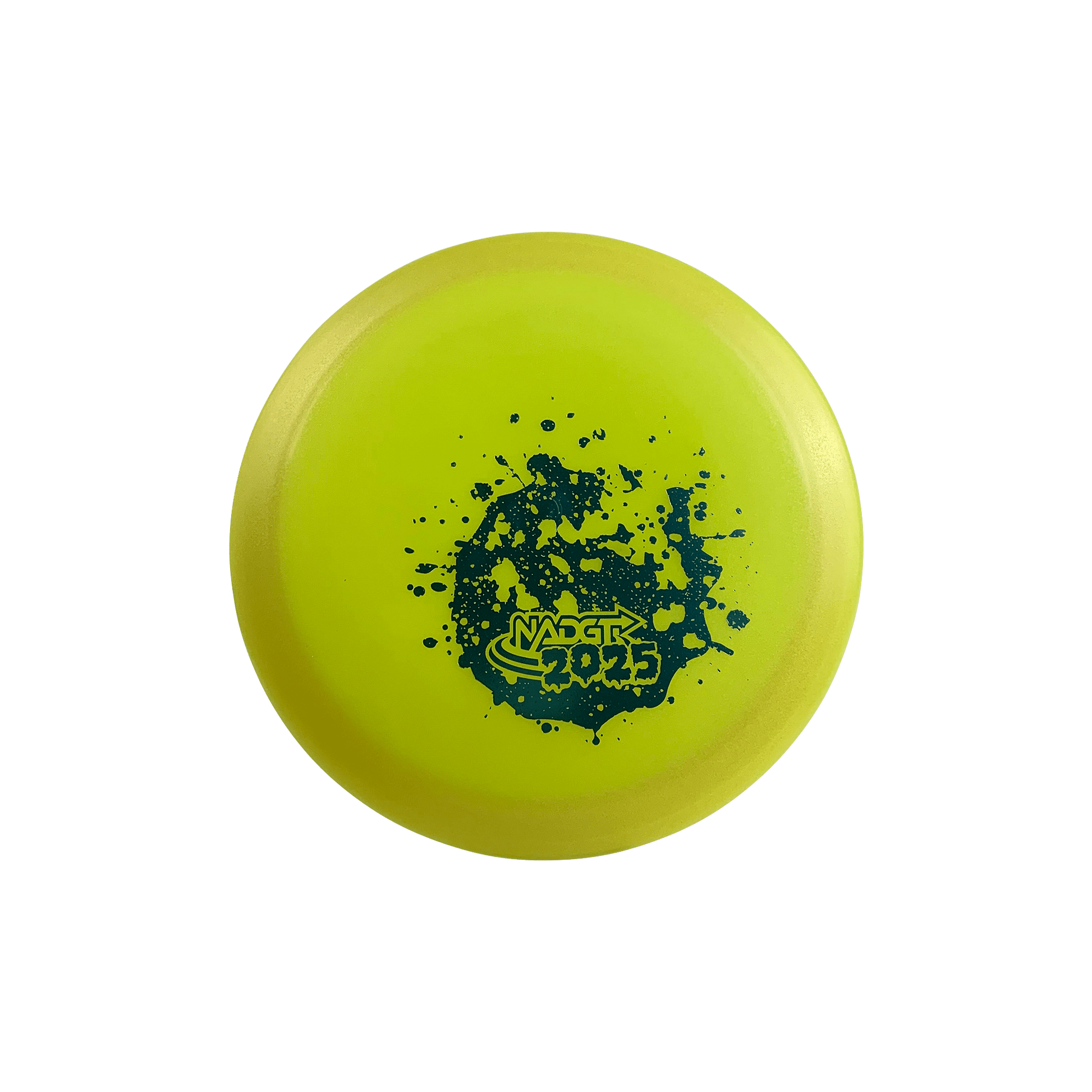 VIP Air Hatchet - NADGT Splatter Stamp 2025 Disc Westside Discs highlighter yellow 151.0 