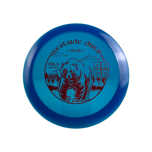 VIP Bear Disc Westside Discs blue 174 