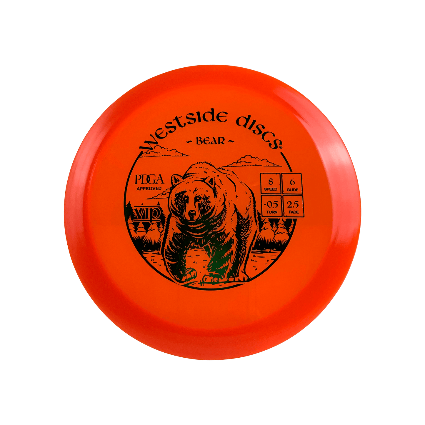 VIP Bear Disc Westside Discs orange 173 