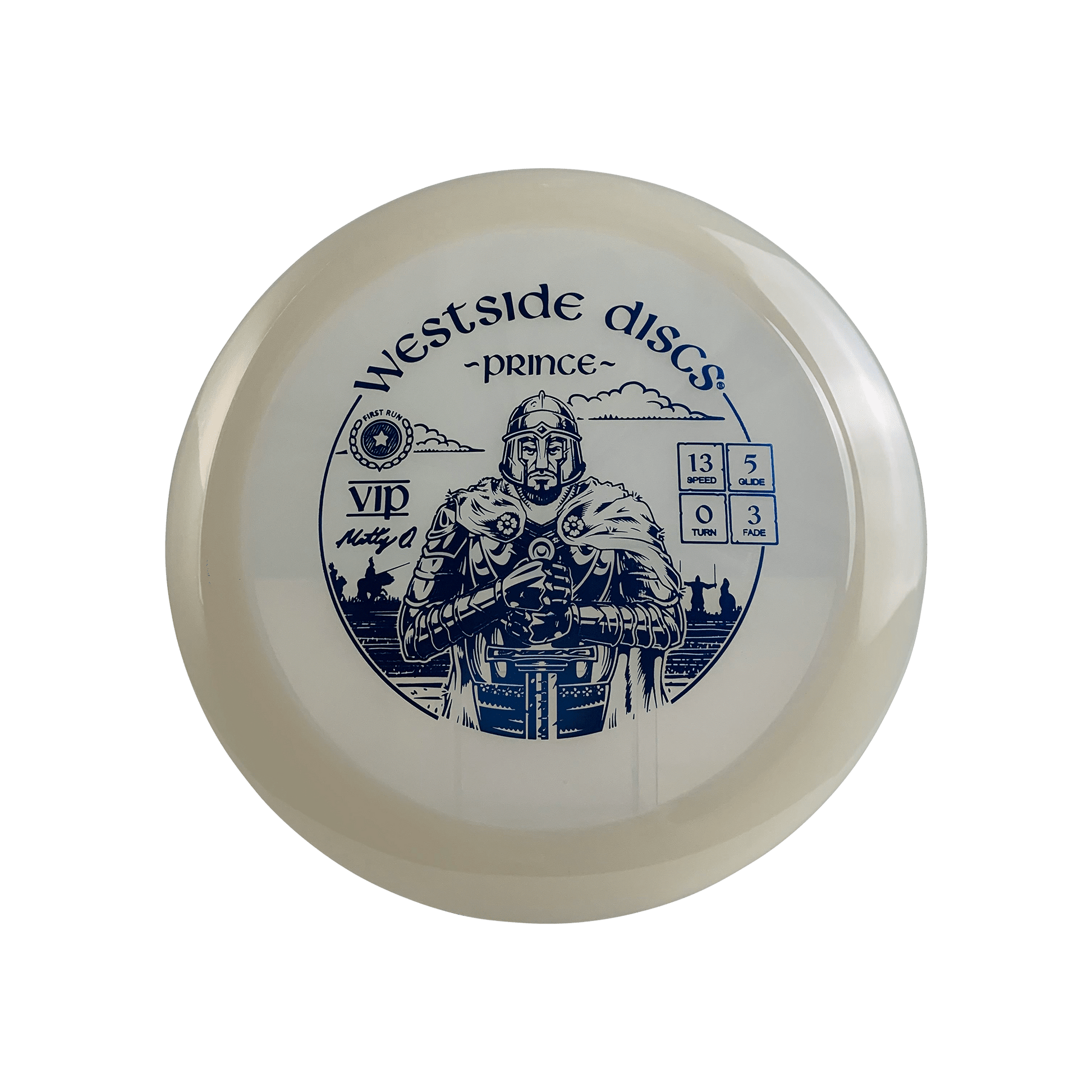 VIP Prince - First Run Matt Orum Disc Westside Discs white 173 