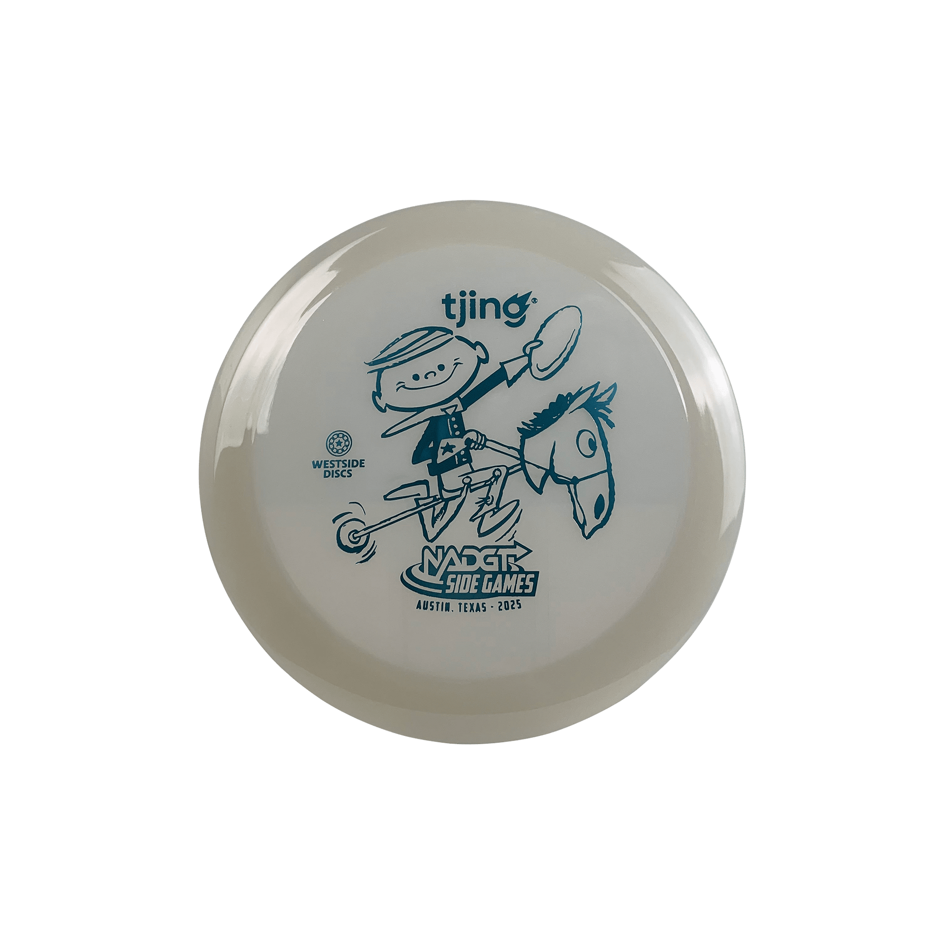 VIP Prince - NADGT Side Games '25 Hobby Horse Stamp Disc Westside Discs white 173.0 