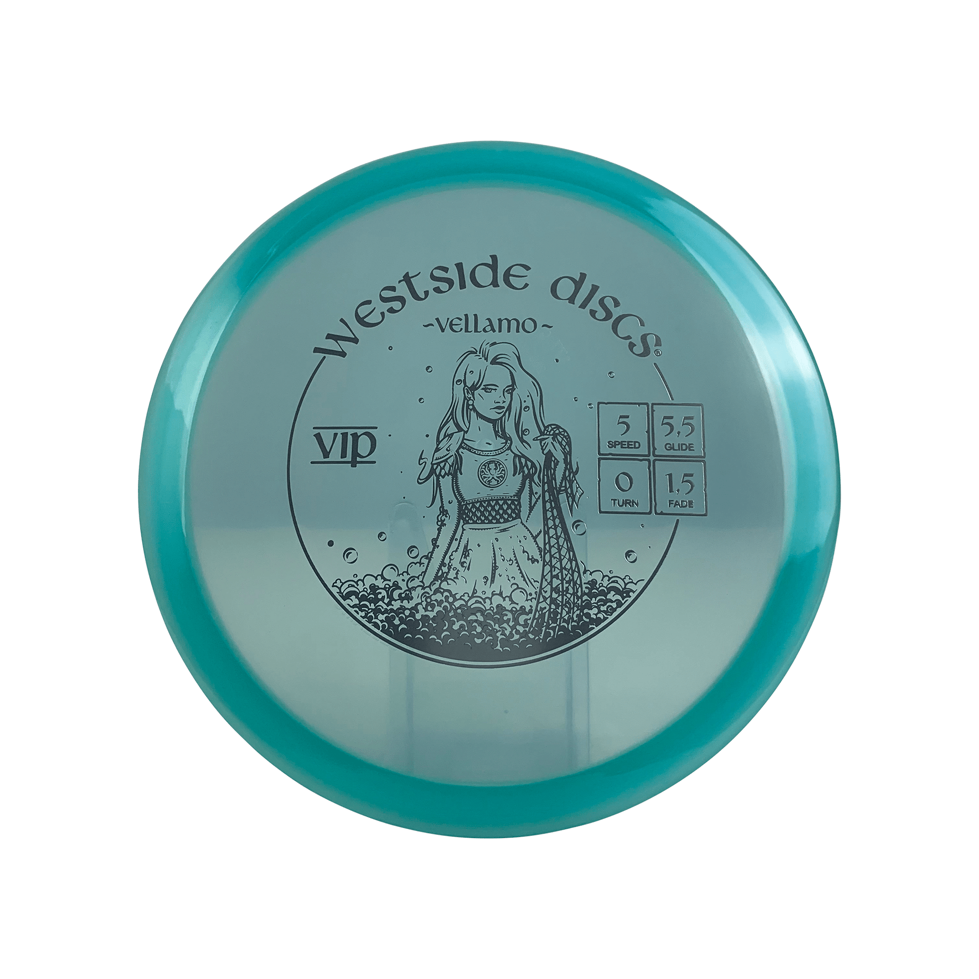 VIP Vellamo Disc Westside Discs turquoise 177 