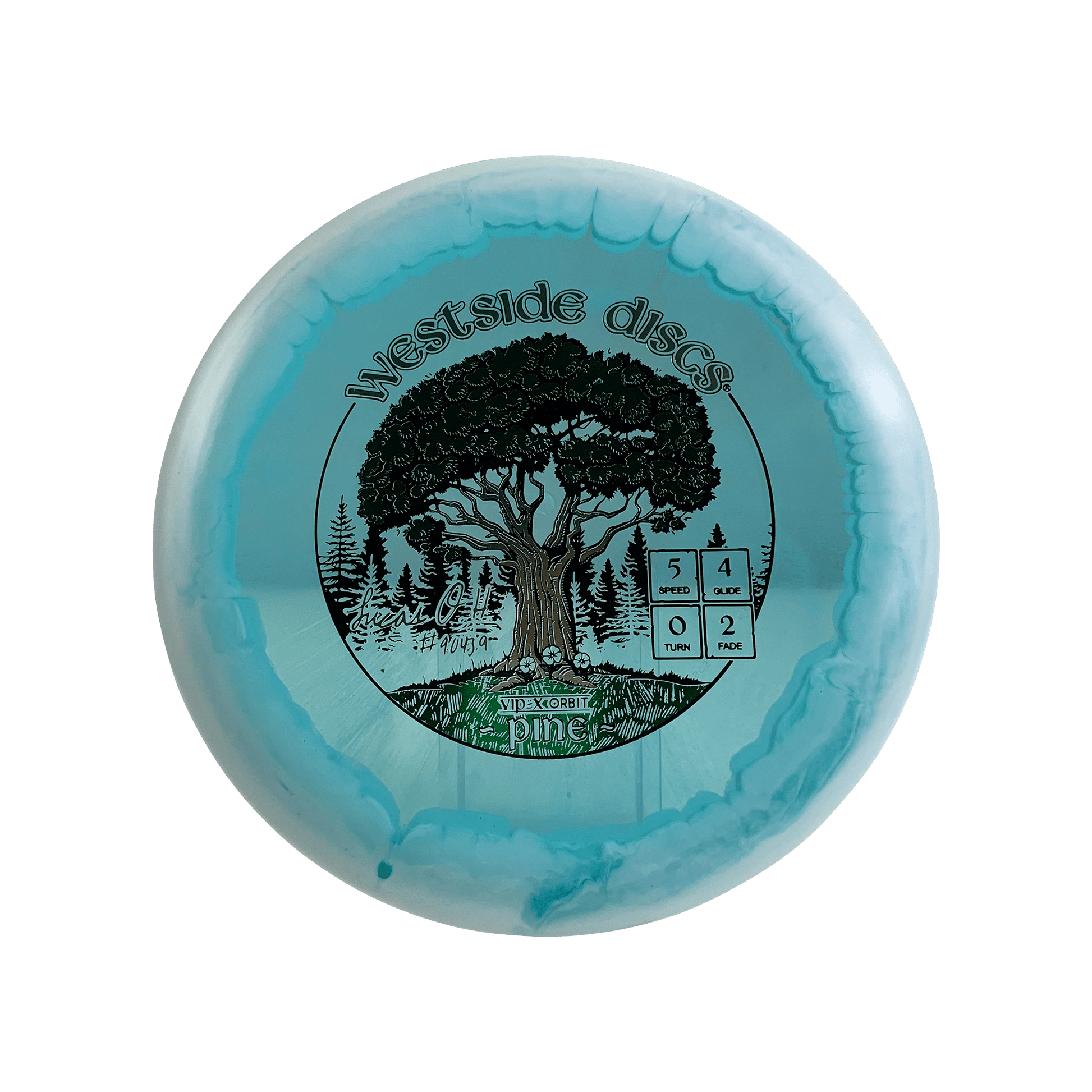 VIP-X Orbit Pine - Lucas Oberholtzer Hess Team Series Disc Westside Discs multi / blue white 179 