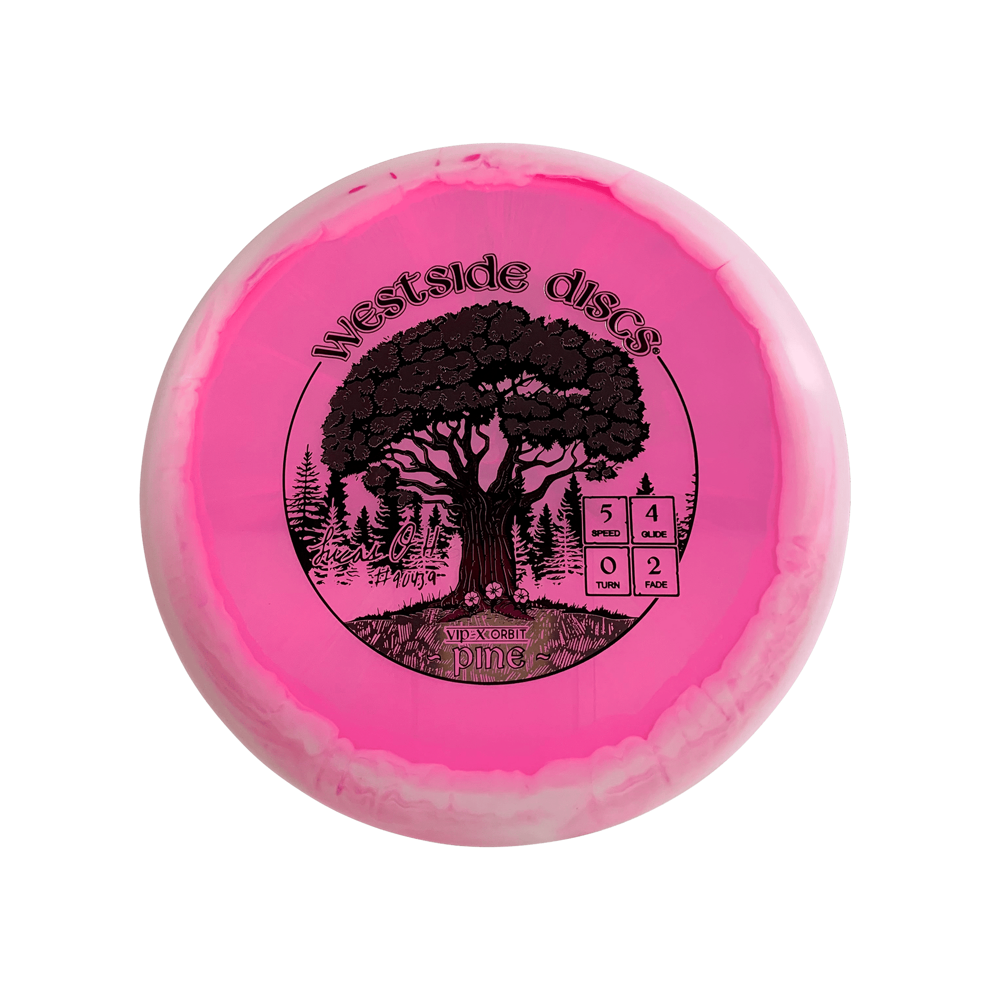 VIP-X Orbit Pine - Lucas Oberholtzer Hess Team Series Disc Westside Discs multi / pink white 180 