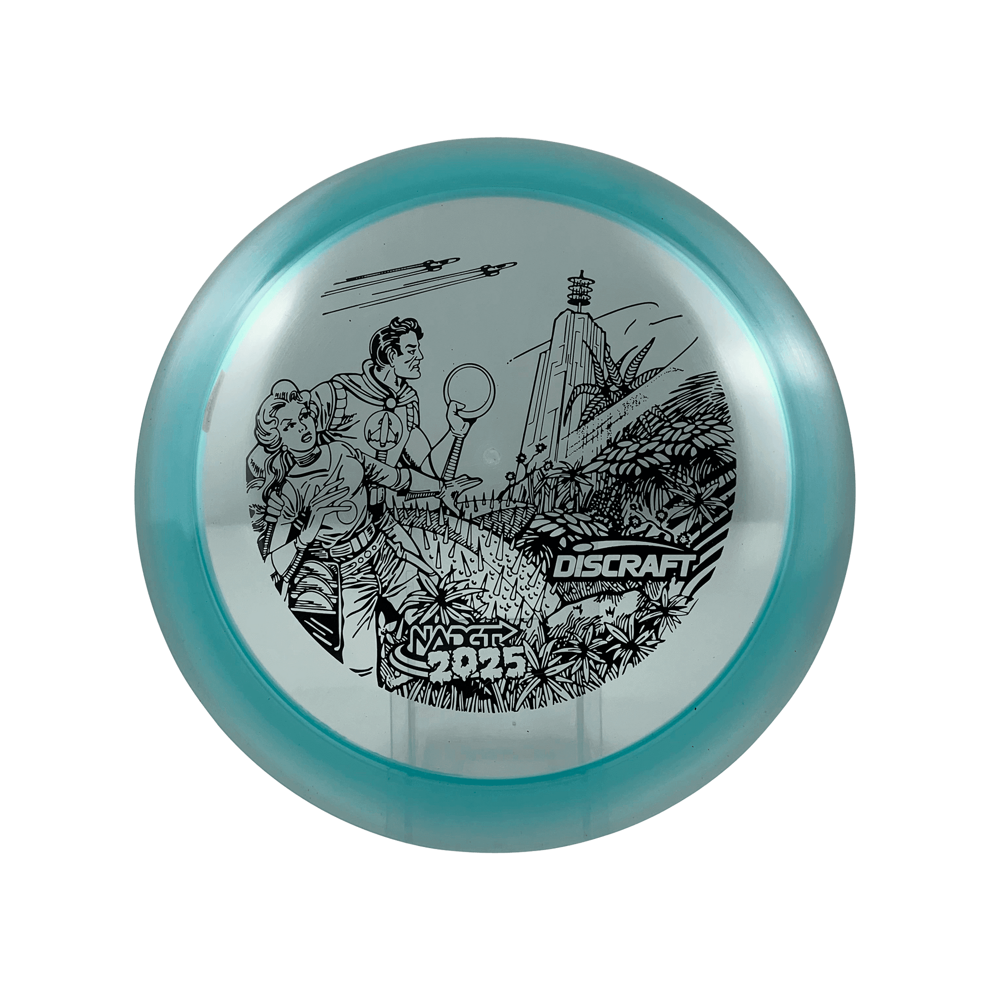 Z Lite Heat - NADGT Hero Stamp 2025 Disc Discraft ice blue 163.0 