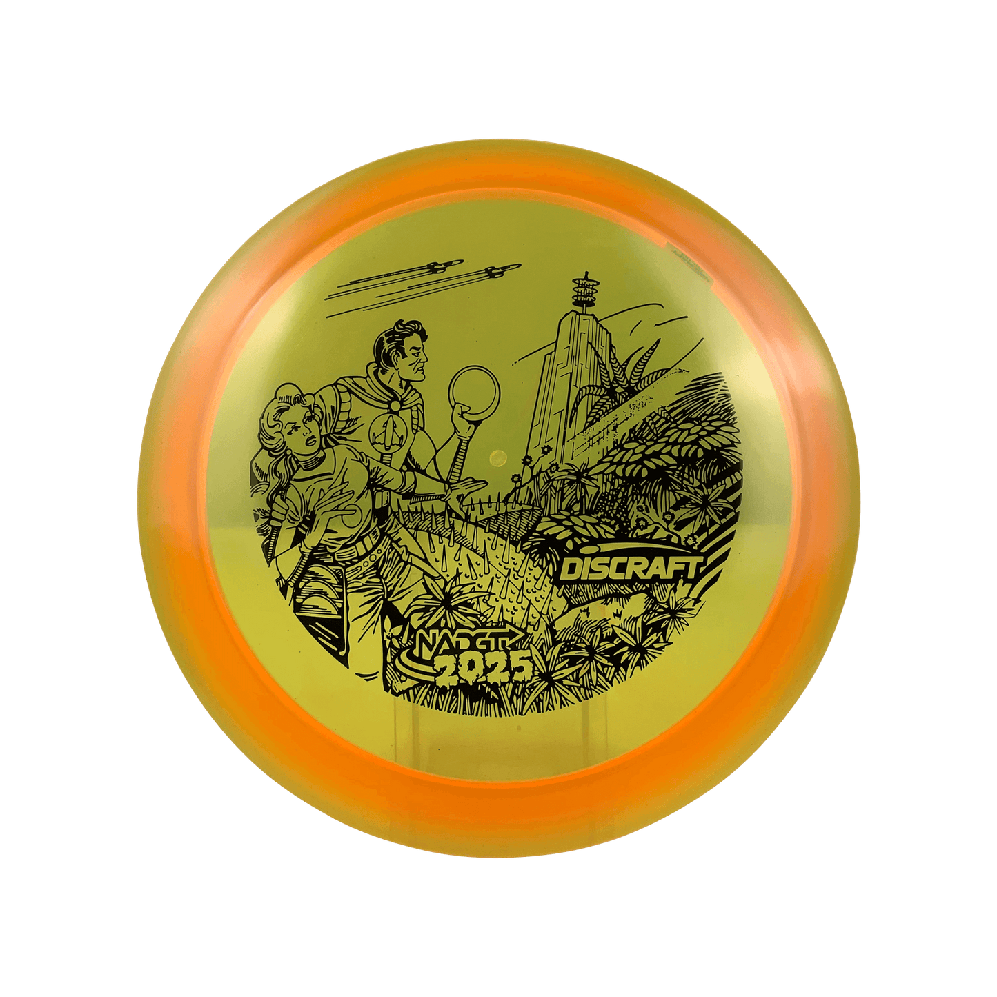 Z Lite Heat - NADGT Hero Stamp 2025 Disc Discraft orange 163.0 