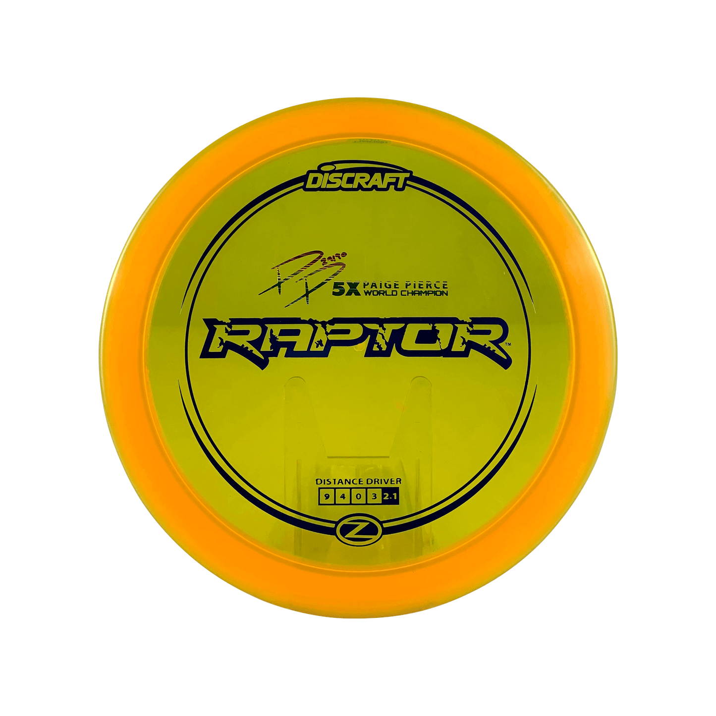 Z Raptor - Paige Pierce Signature Series Disc Discraft orange 173 
