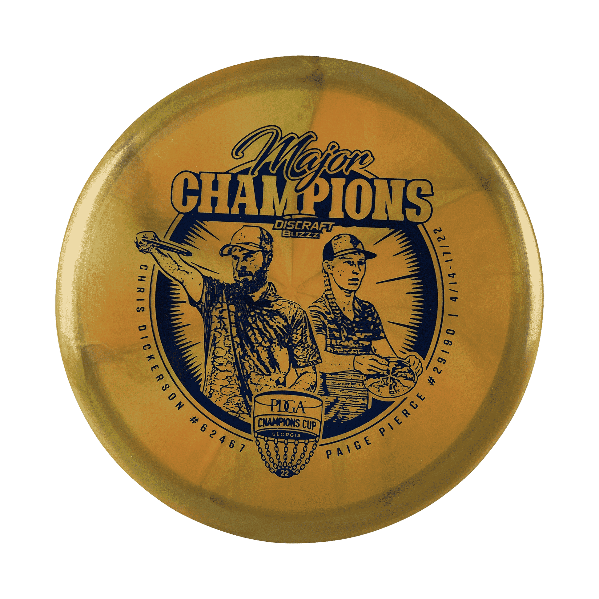 Z Swirl Buzzz - Major Champions Cup Disc Discraft multi / yellow 175 