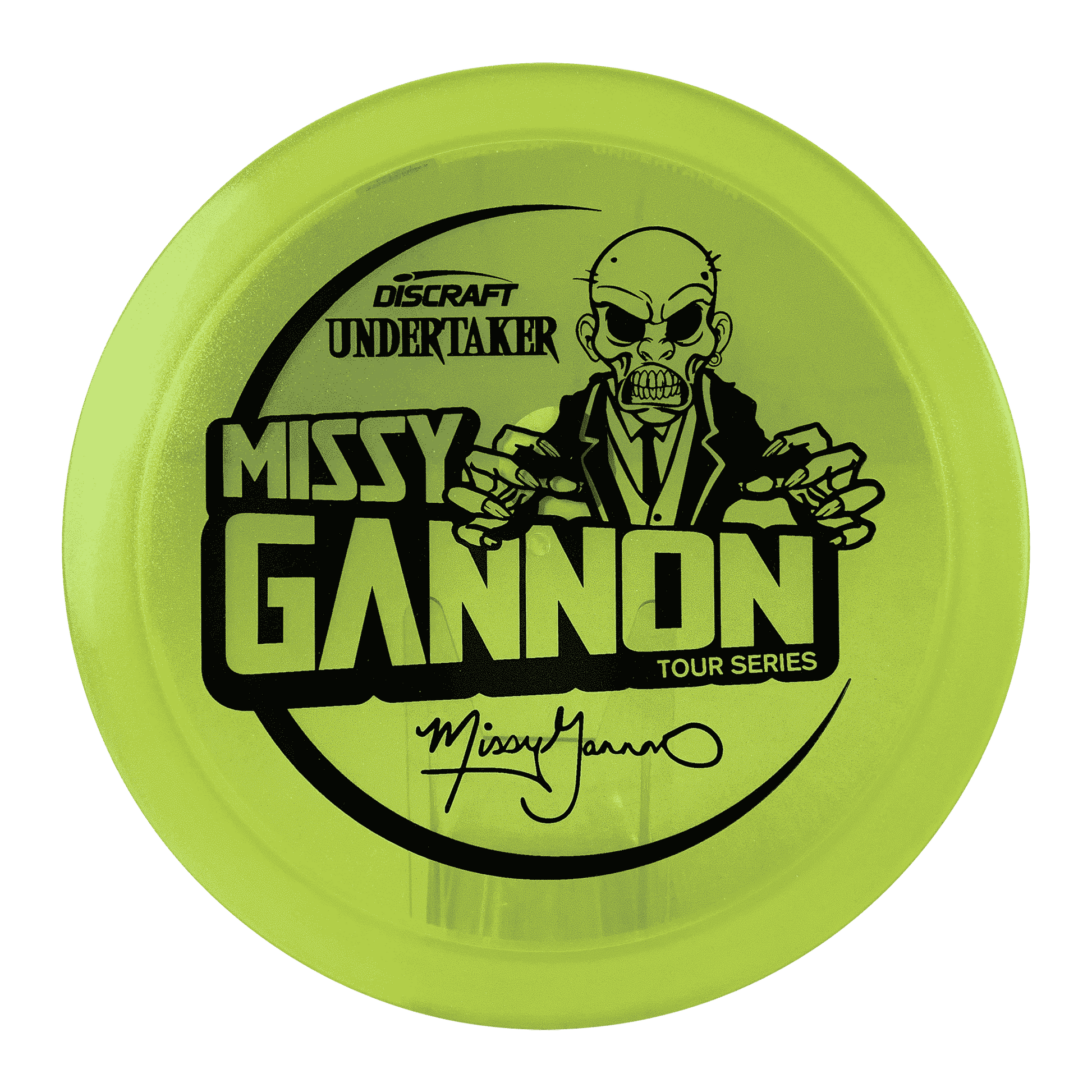 Z Undertaker - Missy Gannon Tour Series Disc Discraft yellow 175 