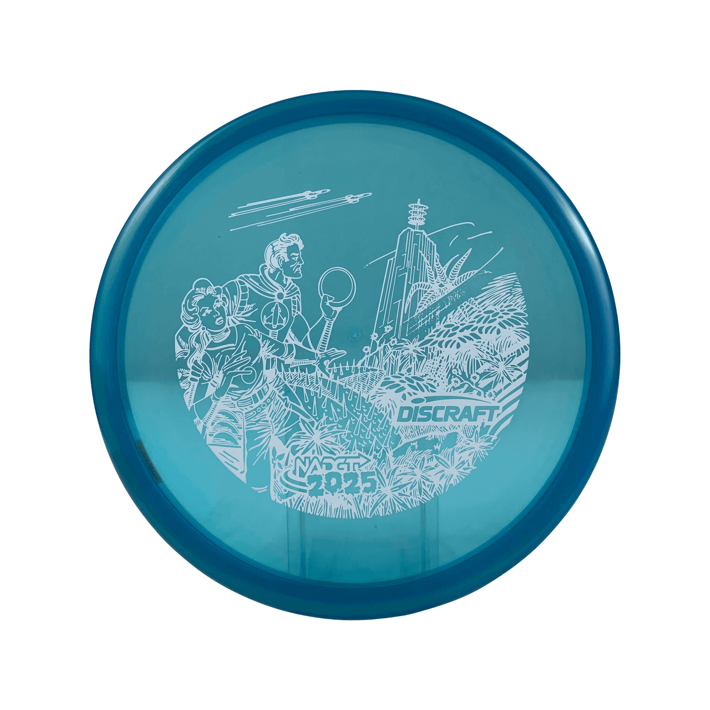 Z Zone - NADGT Hero Stamp 2025 Disc Discraft clear blue 172.0 