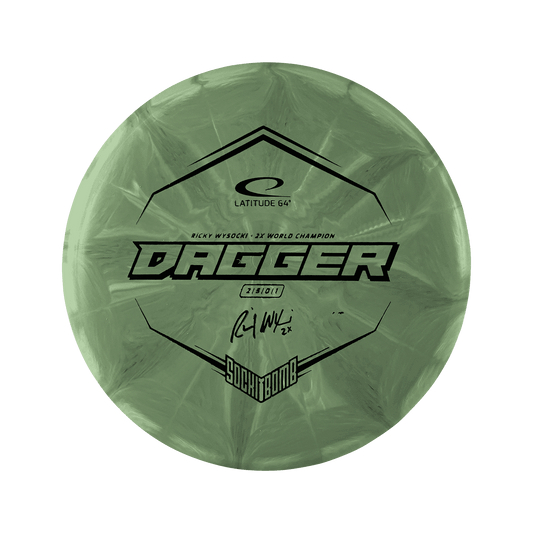 Zero Hard Burst Dagger - Ricky Wysocki 2x Disc Latitude 64 green 173 