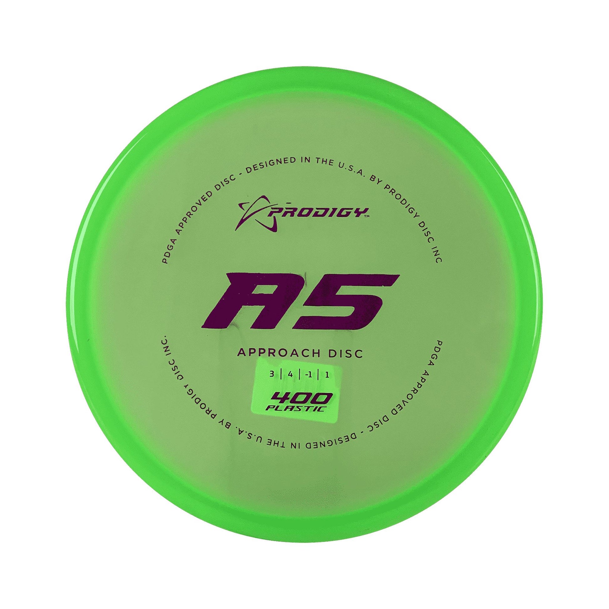 400 A5 Disc Prodigy green 175 