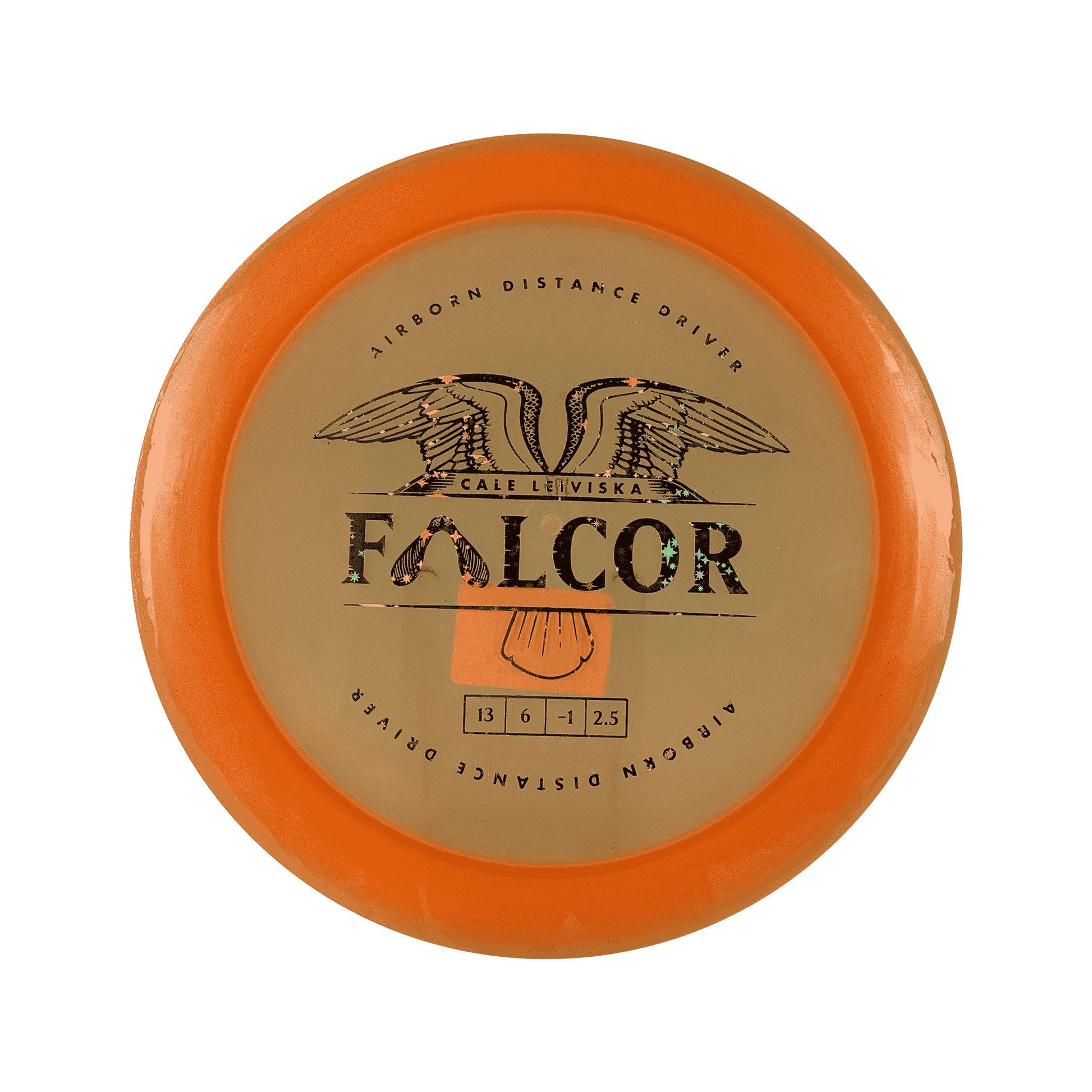 400 Falcor - Airborn Cale Leiviska Disc Prodigy orange 174 