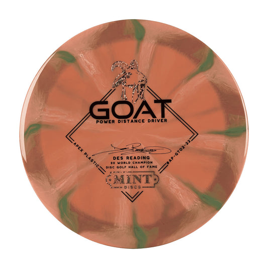Apex Swirl Goat - Des Reading 3x - AP-GT02-22 Disc Mint Discs multi / orange 167 