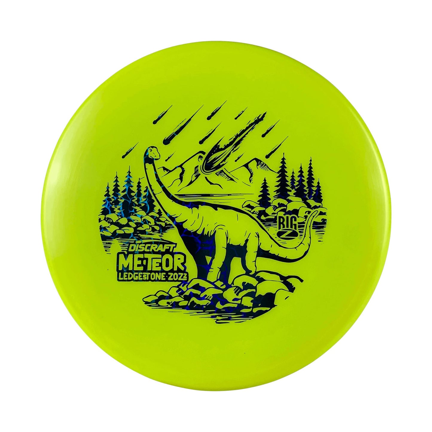 Big Z Meteor - Ledgestone Disc Discraft yellow 177 