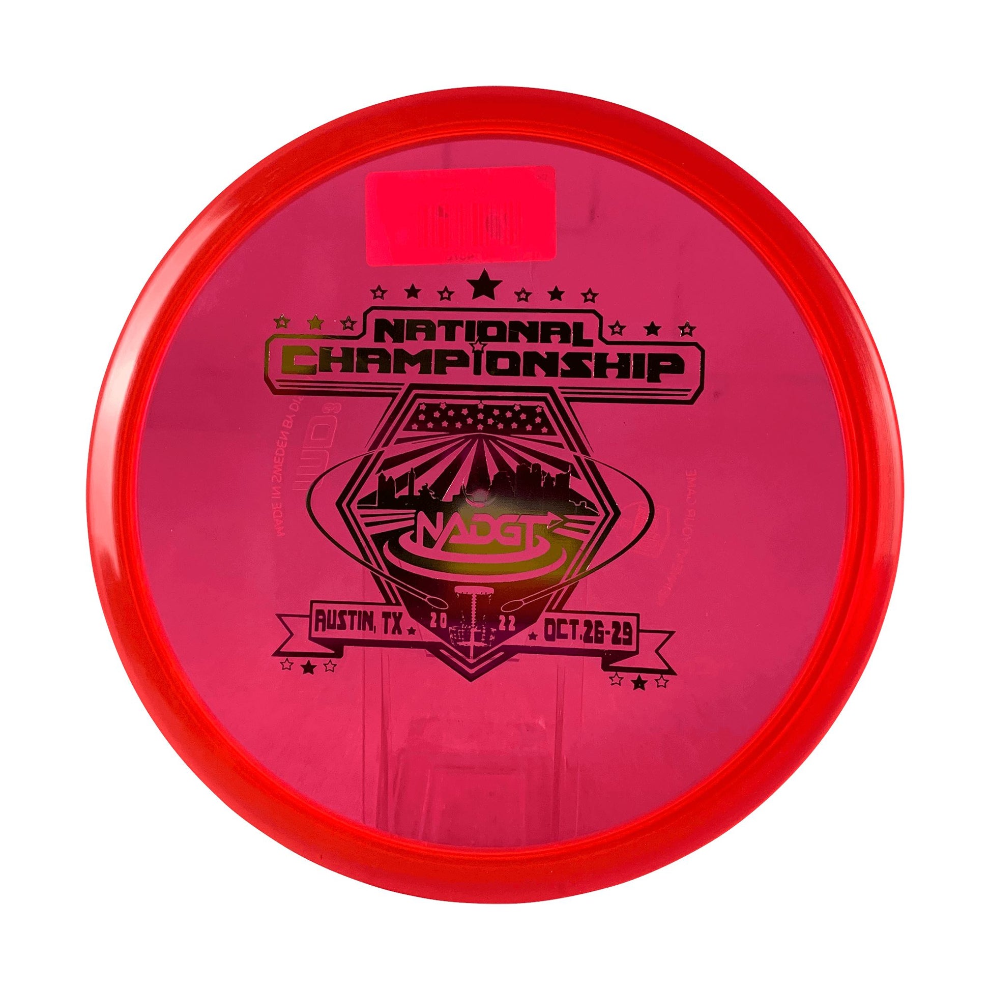 C-Line MD3 - NADGT National Championship 2022 Disc Discmania red 180 