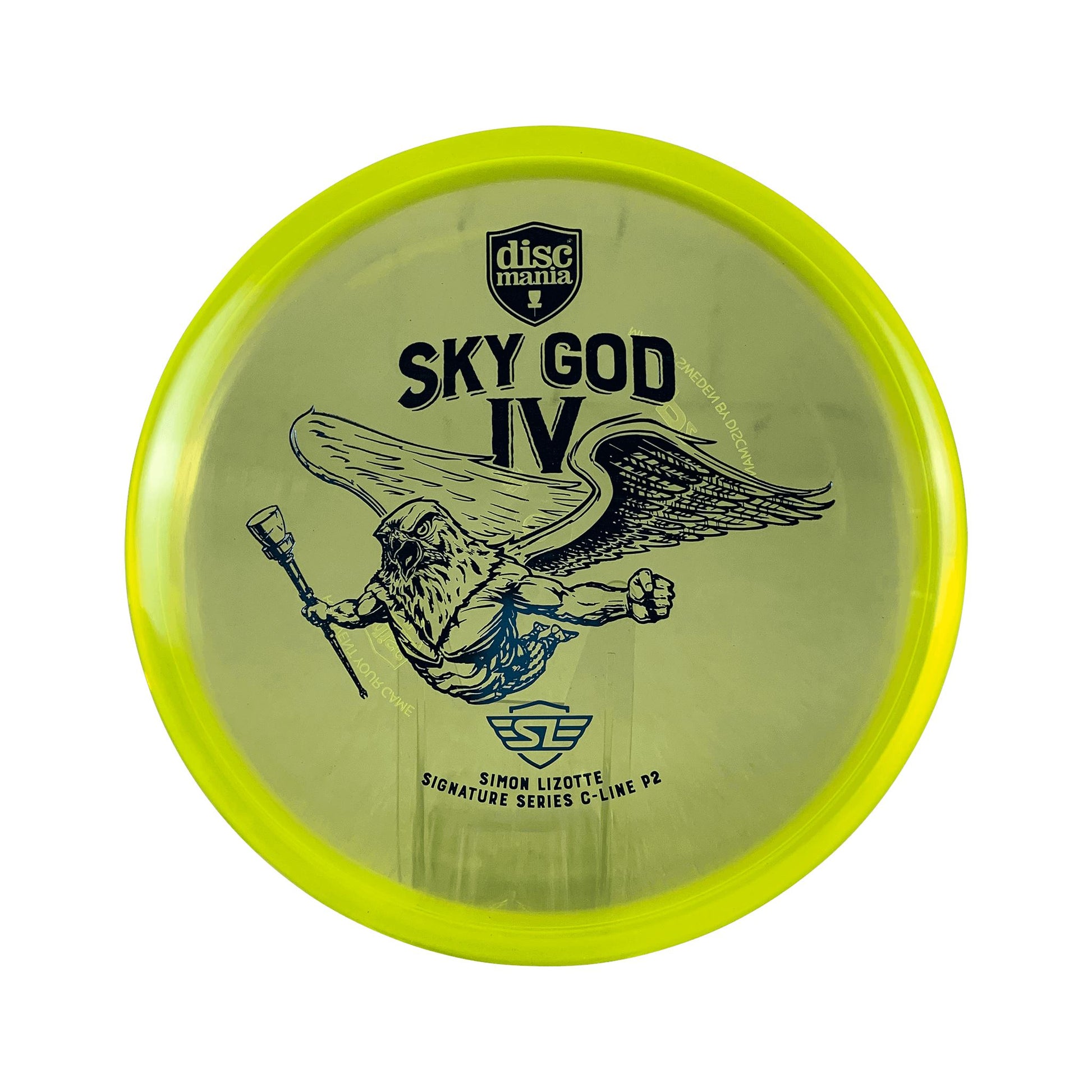 C-Line P2 - Sky God 4 Simon Lizotte Signature Series Disc Discmania yellow 174 