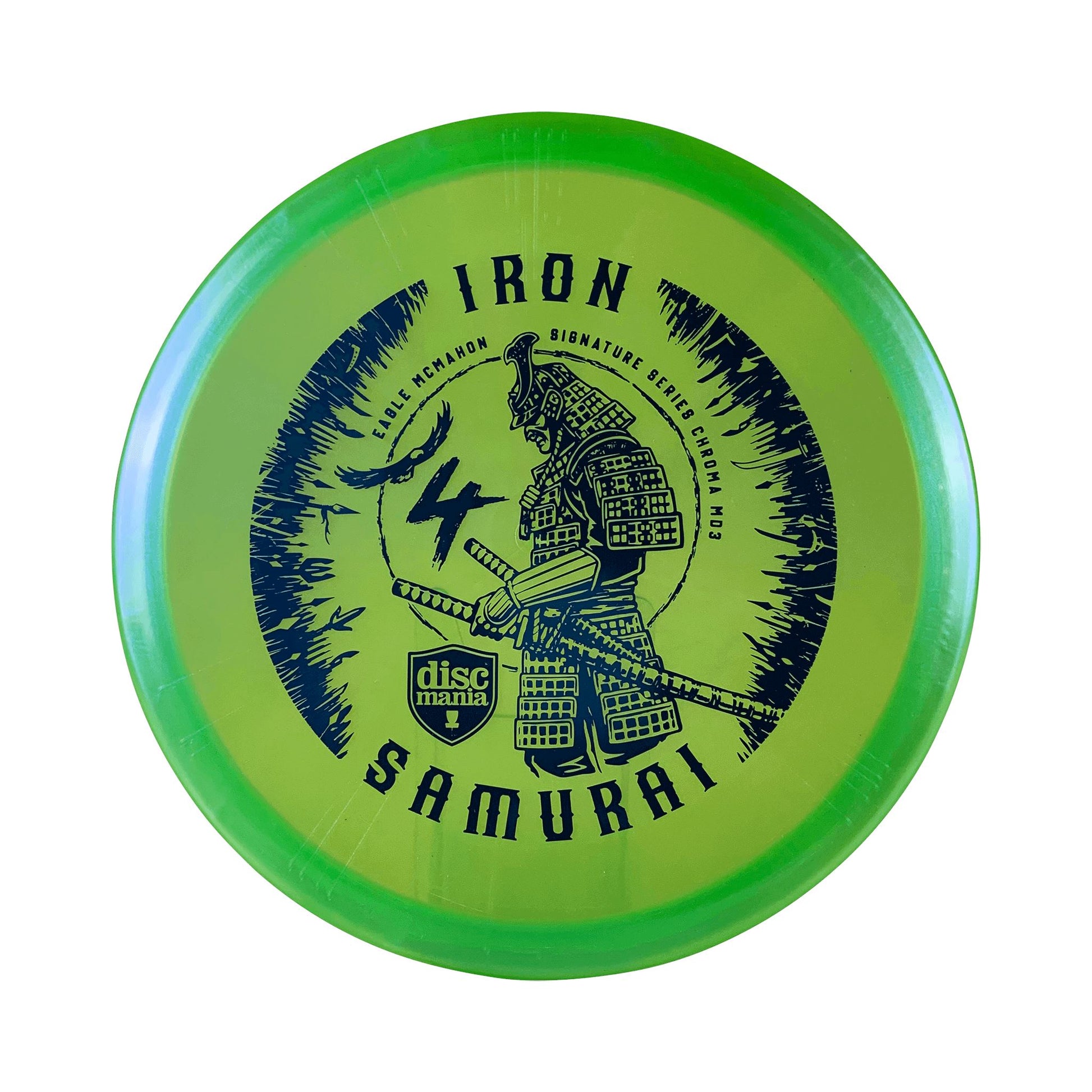 Chroma MD3 - Iron Samurai 4 Eagle McMahon Signature Series Disc Discmania green 177 