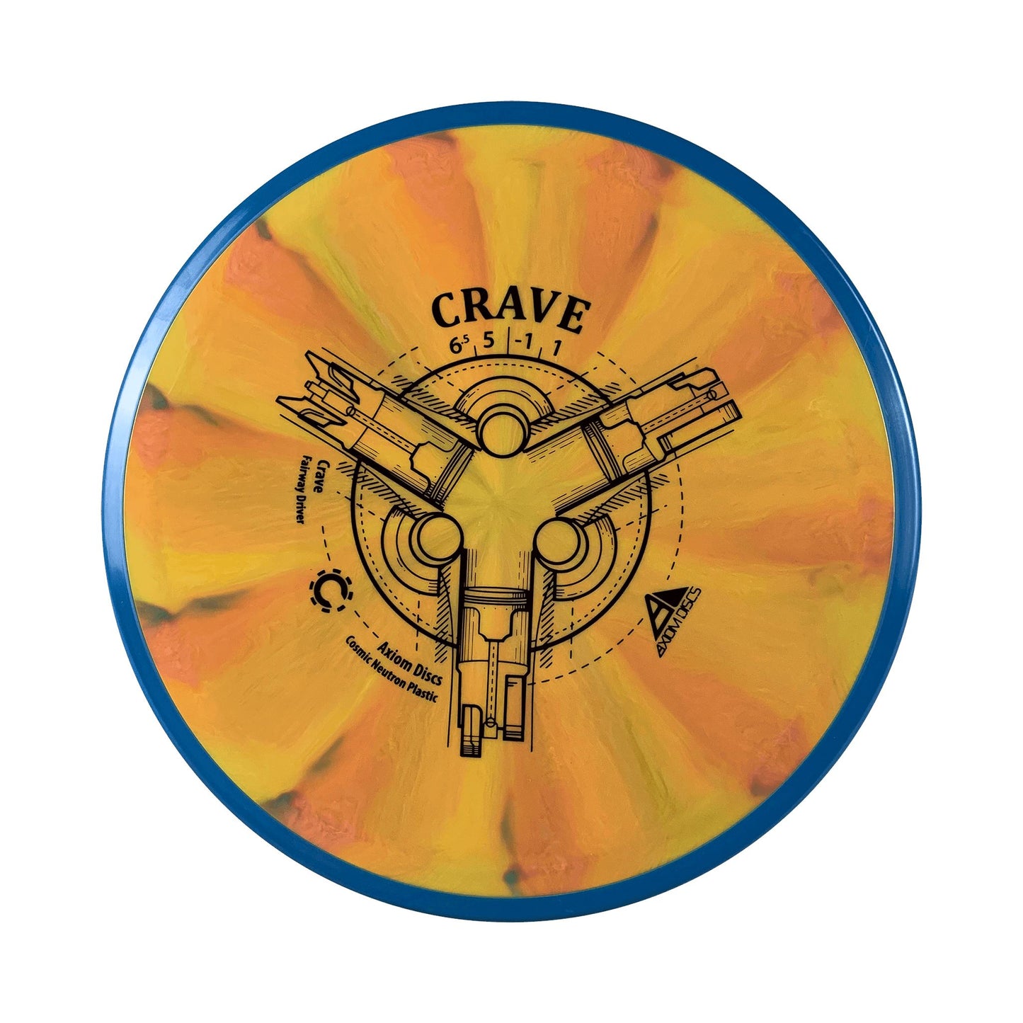 Cosmic Neutron Crave Disc Axiom multi / orange 168 