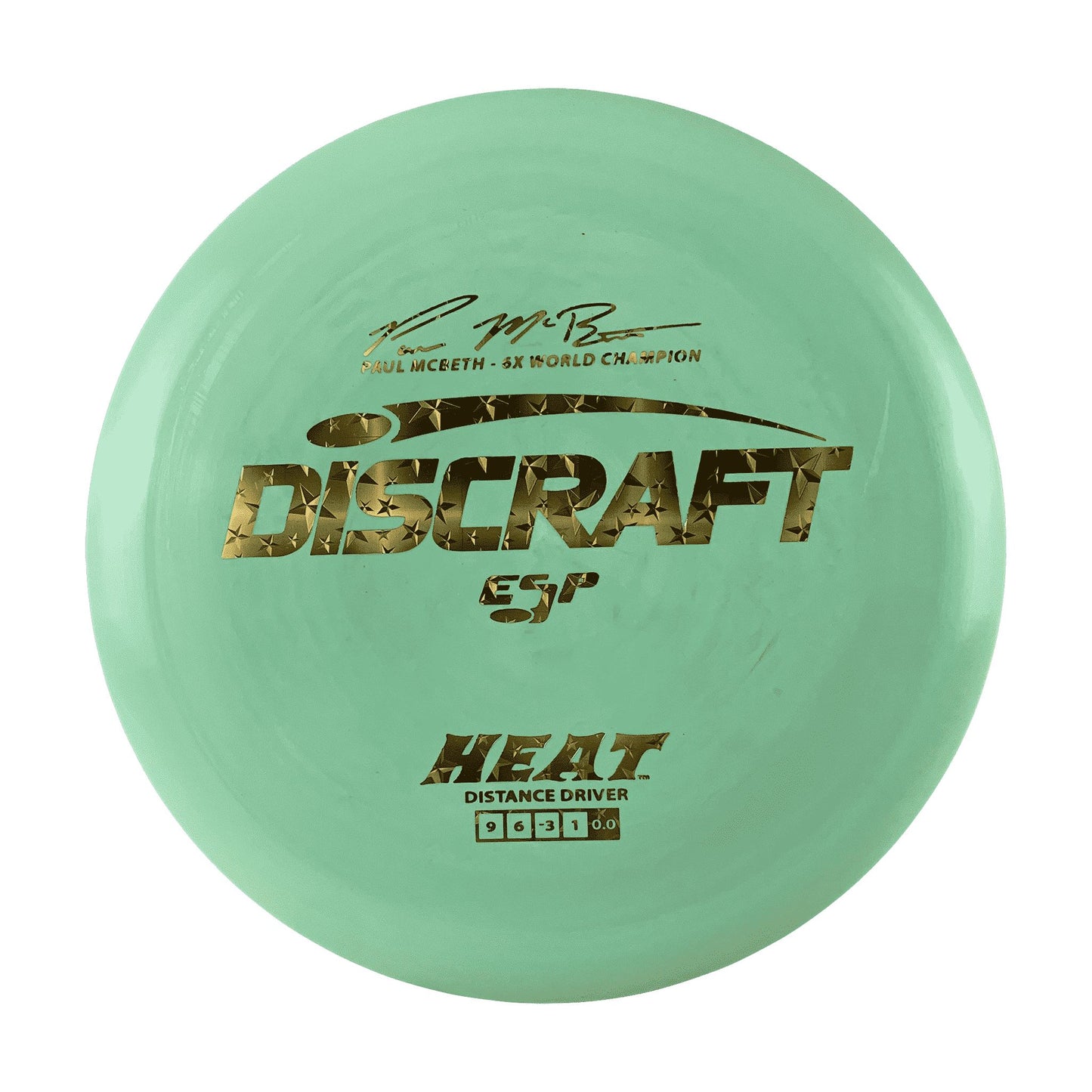 ESP Heat - Paul McBeth 6x Disc Discraft light green 170 