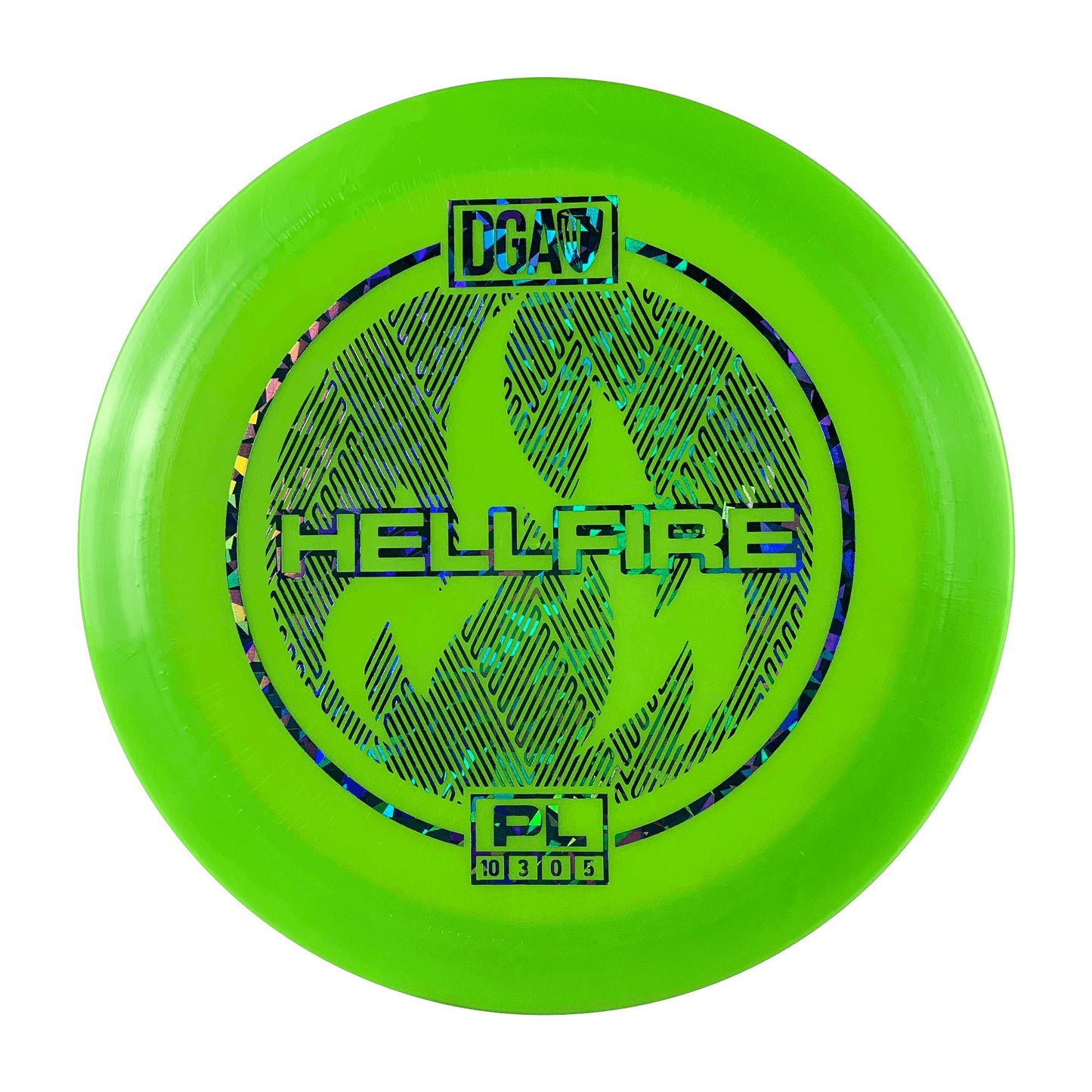 PL Hellfire Disc DGA green 174 