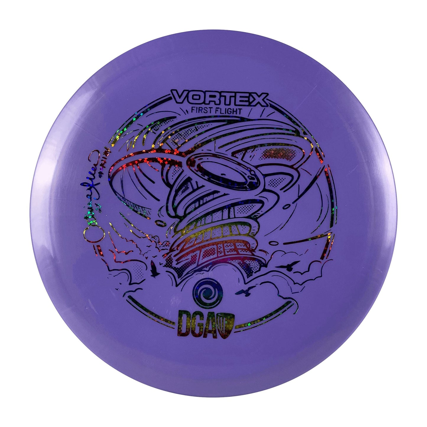 PL Vortex - 1st Flight Catrina Allen 2x Disc DGA purple 168 