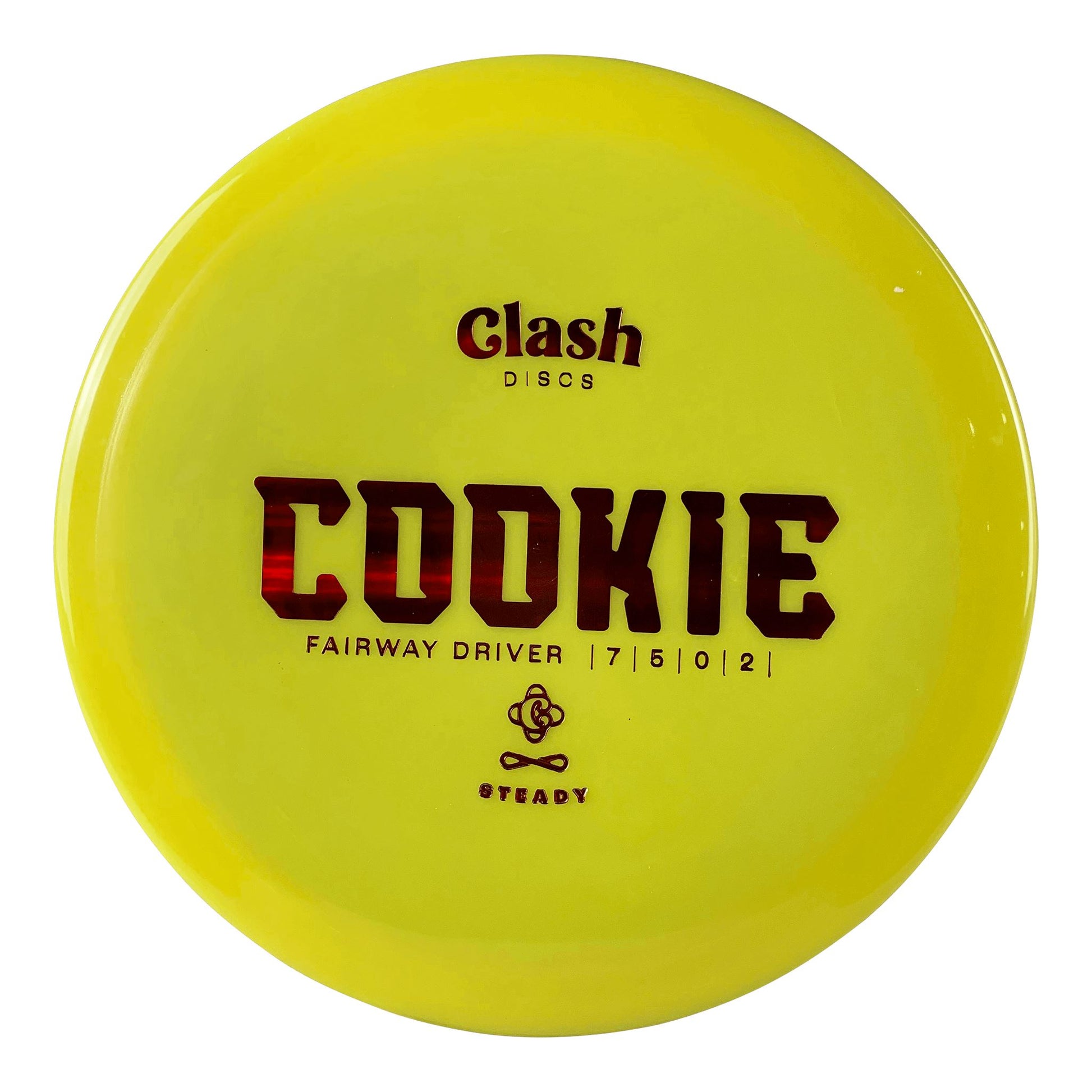 Steady Cookie Disc Clash yellow 174 