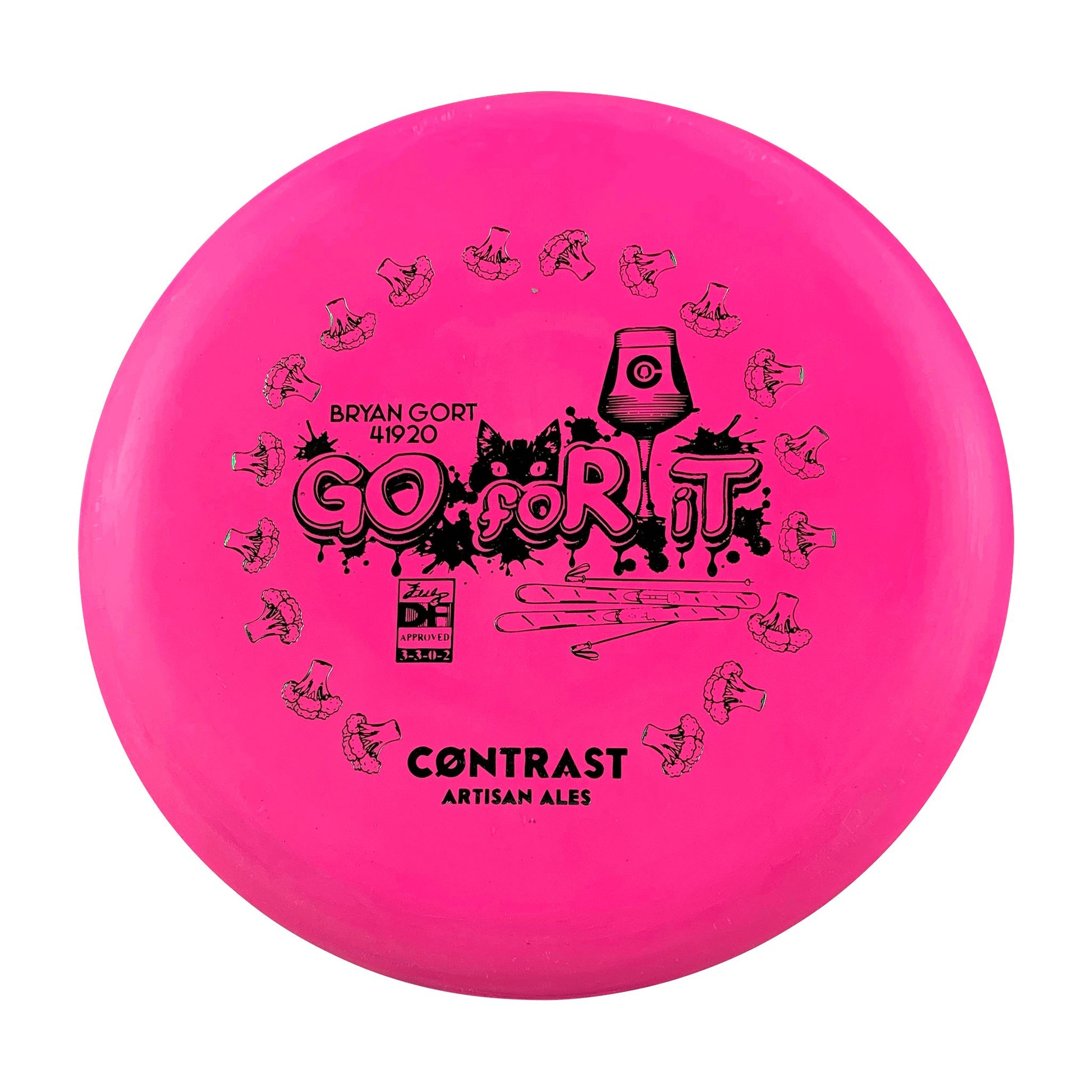 Xtra Firm Wizard X - Bryan Gort 2022 Signature Disc Disc Gateway pink 175 